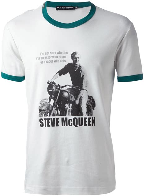 dolce gabbana steve mcqueen t shirt